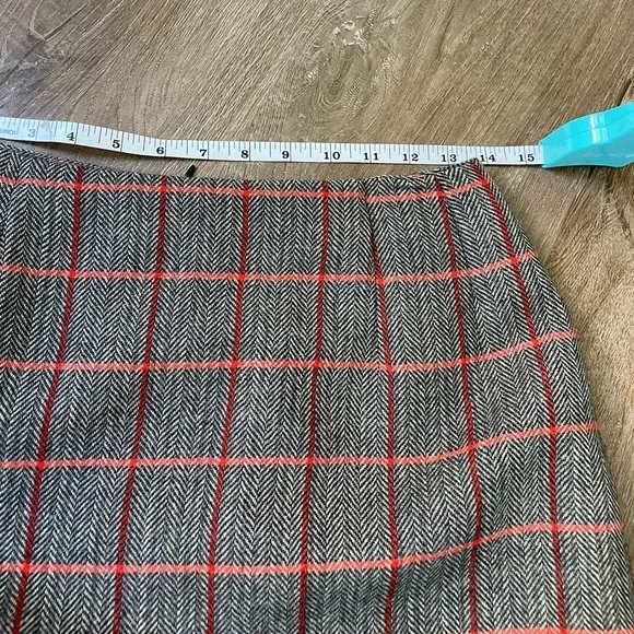 Harve Benard Sport Wool Maxi Skirt ~ Fringe Detail ~ Women’s Size 12 - Picture 10 of 11